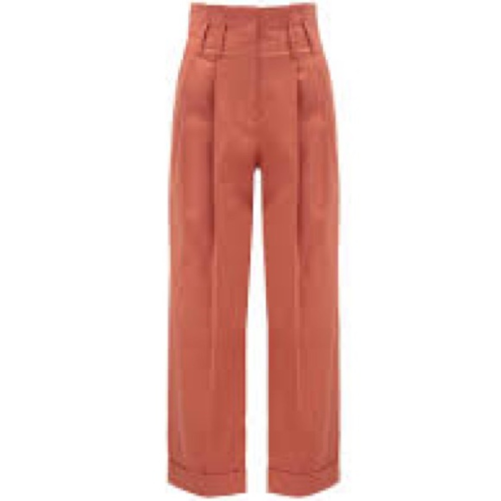 Brunello Cucinelli Rust Pants - Picture 2 of 13